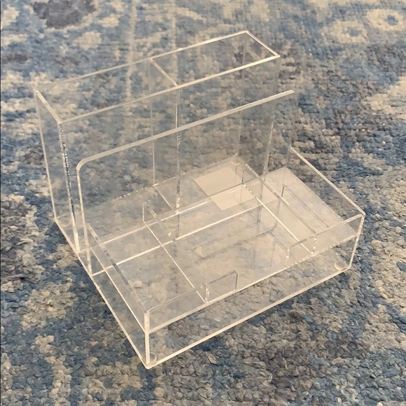 The Container Store Office Container Store Small Acrylic Desk